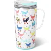 Swig Life Travel Mugs|Funky Chicken^Funky Chicken Travel Mug 22oz