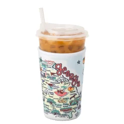 Swig Life Drink Coolies New Sizes!^Georgia Medium Iced Cup Coolie