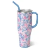 Swig Life Tumblers New Sizes!|Travel Mugs^Get Crackin' 40oz Mega Mug with Handle -