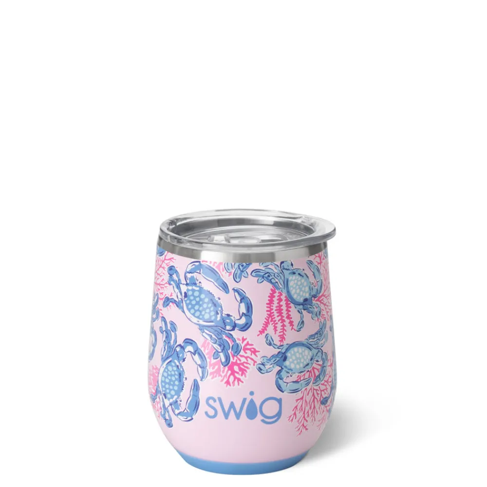 Swig Life Wine + Cocktails|Get Crackin'^Get Crackin' 12oz Stemless Wine Cup -