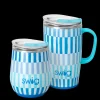 Swig Life Glacier Stripe^Glacier Stripe AM+PM Set