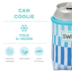 Swig Life Drink Coolies New Sizes!|Glacier Stripe^Glacier Stripe Can Coolie