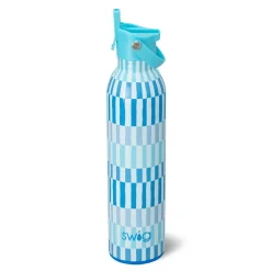 Swig Life Water Bottles|Sips For Kids^Glacier Stripe Flip + Sip Bottle 26oz