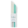 Swig Life Lids, Straws + More|Sea Swirl^Glitter Clear + Aqua Reusable Straw Set