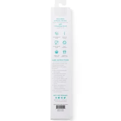 Swig Life Lids, Straws + More|Sea Swirl^Glitter Clear + Aqua Reusable Straw Set