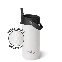 Swig Life Water Bottles|Tumblers New Sizes!^Golf Ball Flip + Sip Slim Tumbler 12oz