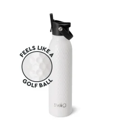 Swig Life Water Bottles|Sips For Kids^Golf Ball 20oz Flip + Sip Water Bottle -