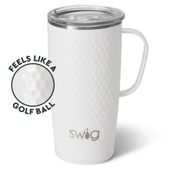 Swig Life Travel Mugs|Golf Ball^Golf Ball 22oz Insulated Travel Mug -