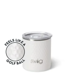 Swig Life Wine + Cocktails|Tumblers New Sizes!^Golf Ball 12oz Lowball Tumbler -