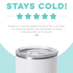 Swig Life Wine + Cocktails|Tumblers New Sizes!^Golf Ball 12oz Lowball Tumbler -