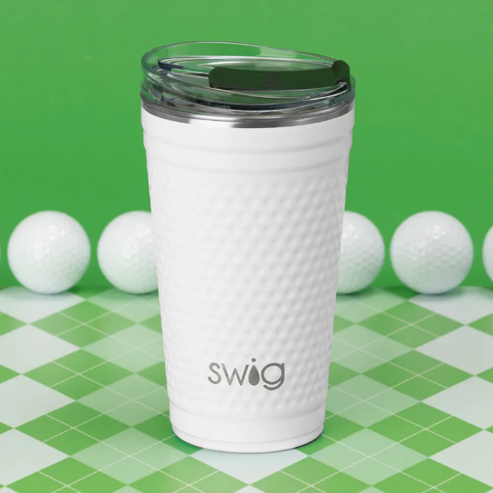 Swig Life Tumblers New Sizes!|Golf Ball^Golf Ball Party Cup 24oz
