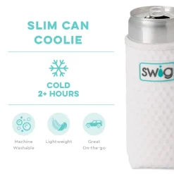 Swig Life Drink Coolies New Sizes!|Golf Ball^Golf Ball Slim Can Coolie
