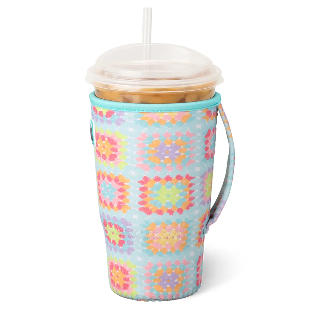 Swig Life Drink Coolies New Sizes!|Granny Squares Best Seller!^Granny Squares Large Iced Cup Coolie