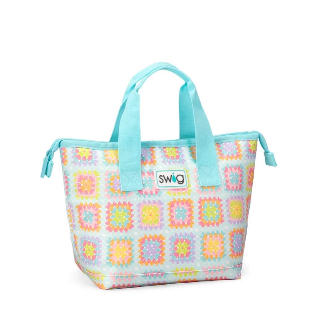 Swig Life Lunchware|Sips For Kids^Granny Squares Lunchi Lunch Bag
