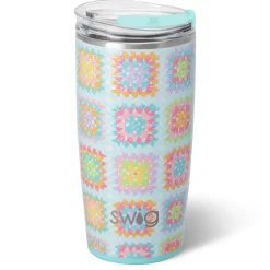 Swig Life Tumblers New Sizes!|Granny Squares Best Seller!^Granny Squares Tumbler 22oz