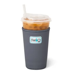 Swig Life Drink Coolies New Sizes!|Gameday^Grey Medium Iced Cup Coolie