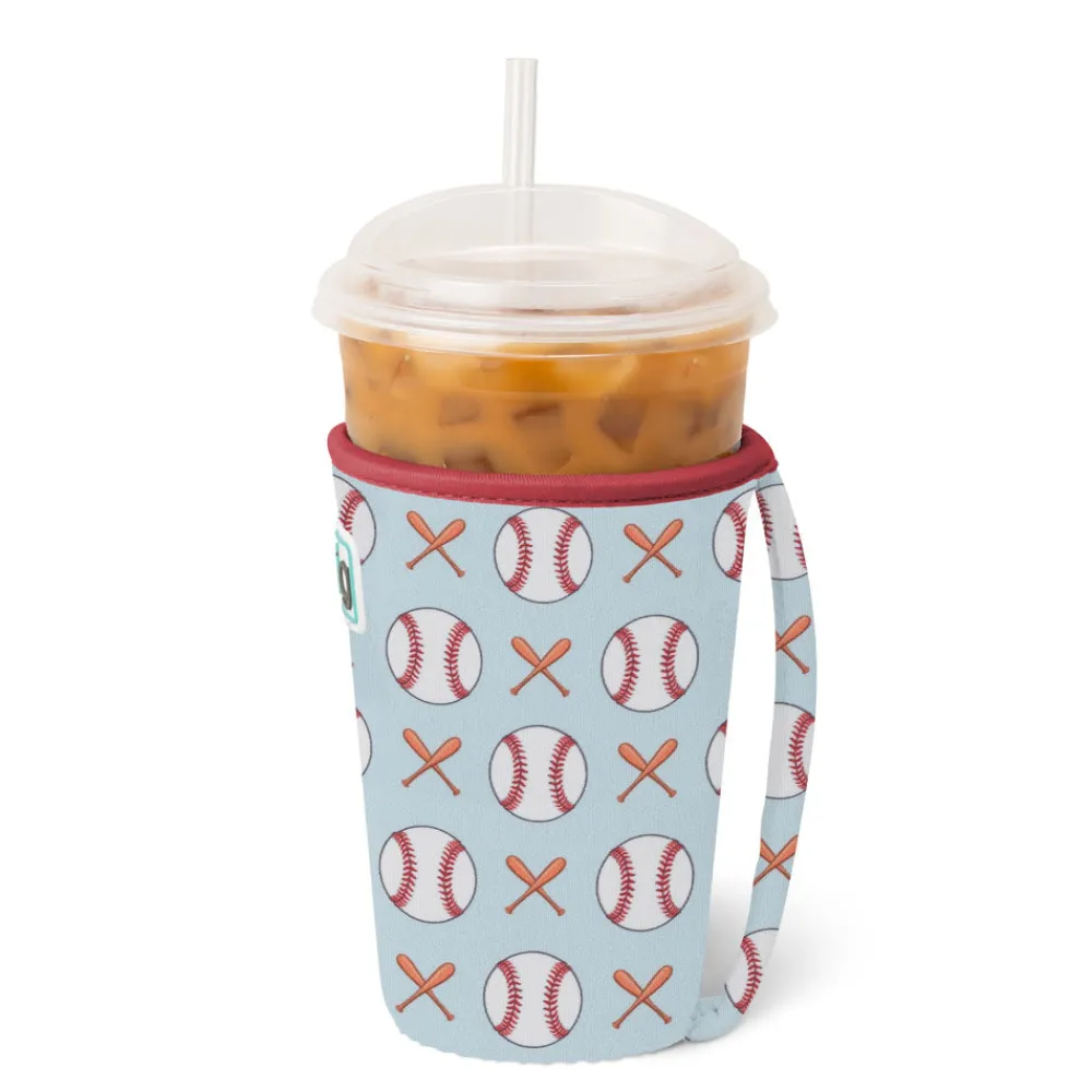 Swig Life Drink Coolies New Sizes!|Home Run^Home Run Medium Iced Cup Coolie