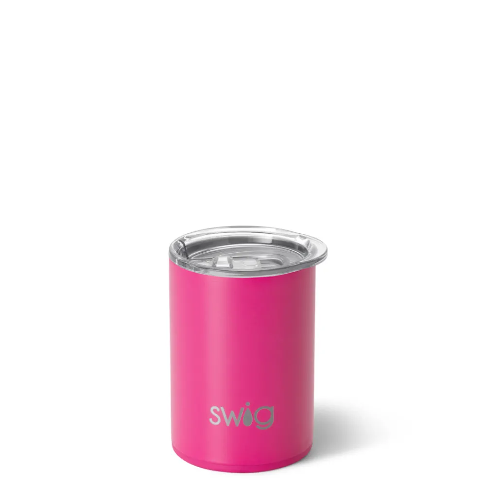 Swig Life Tumblers New Sizes!|Solids^Hot Pink Short Tumbler 12oz