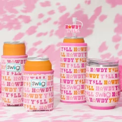 Swig Life Drink Coolies New Sizes!|Howdy Y'All^Howdy Y'all Slim Can Coolie