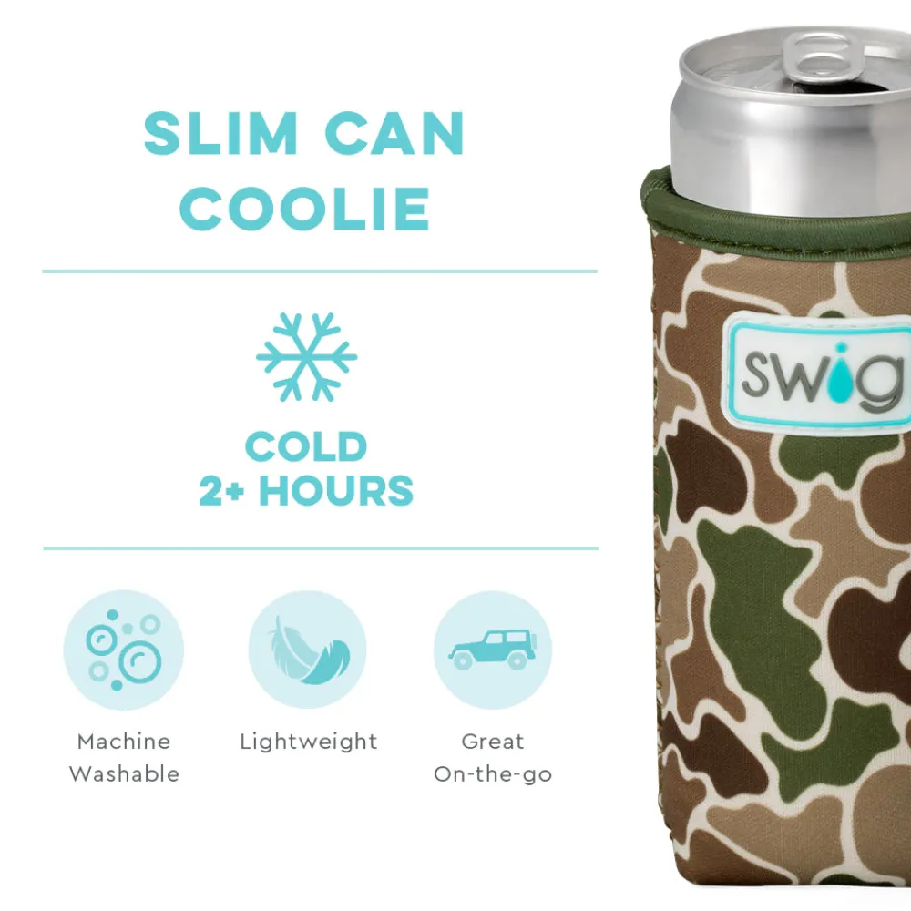 Swig Life Drink Coolies New Sizes!|Hunting Camo Best Seller!^Hunting Camo Slim Can Coolie