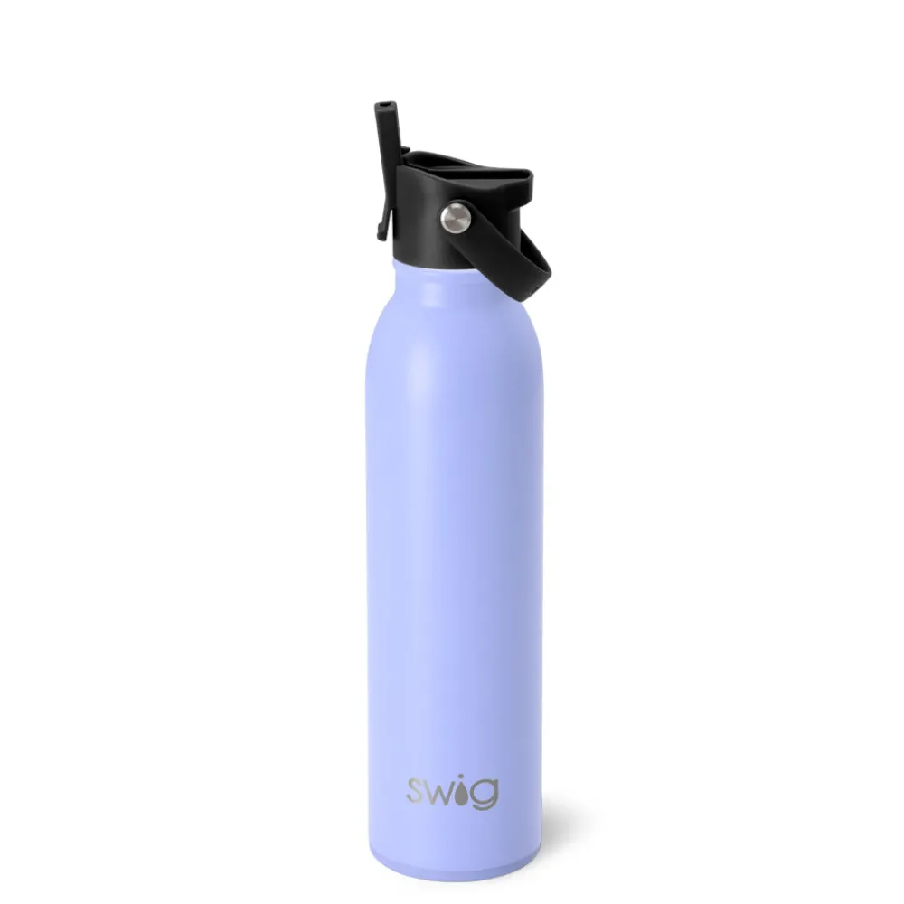 Swig Life Water Bottles|Solids^Hydrangea Flip + Sip Bottle 20oz