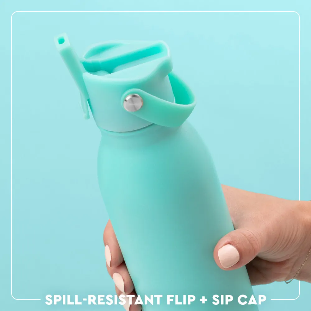 Swig Life Water Bottles|Solids^Hydrangea Flip + Sip Bottle 20oz