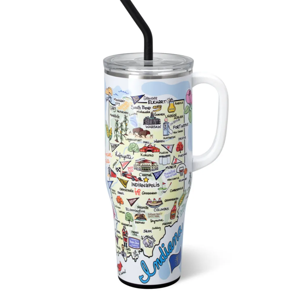 Swig Life Tumblers New Sizes!|Travel Mugs^Indiana Mega Mug 40oz