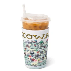 Swig Life Drink Coolies New Sizes!^Iowa Medium Iced Cup Coolie