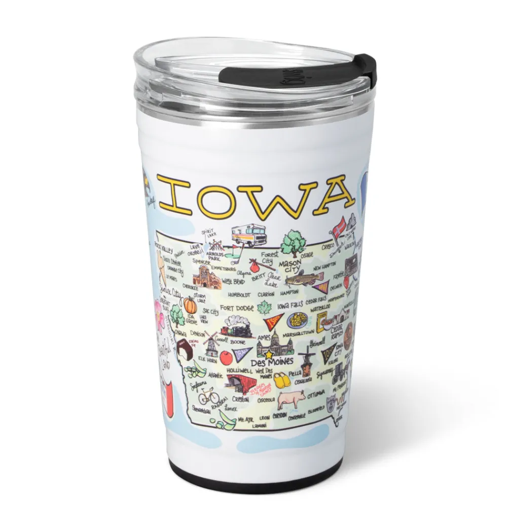 Swig Life Tumblers New Sizes!^Iowa Party Cup 24oz