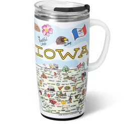 Swig Life Travel Mugs^Iowa Travel Mug 22oz