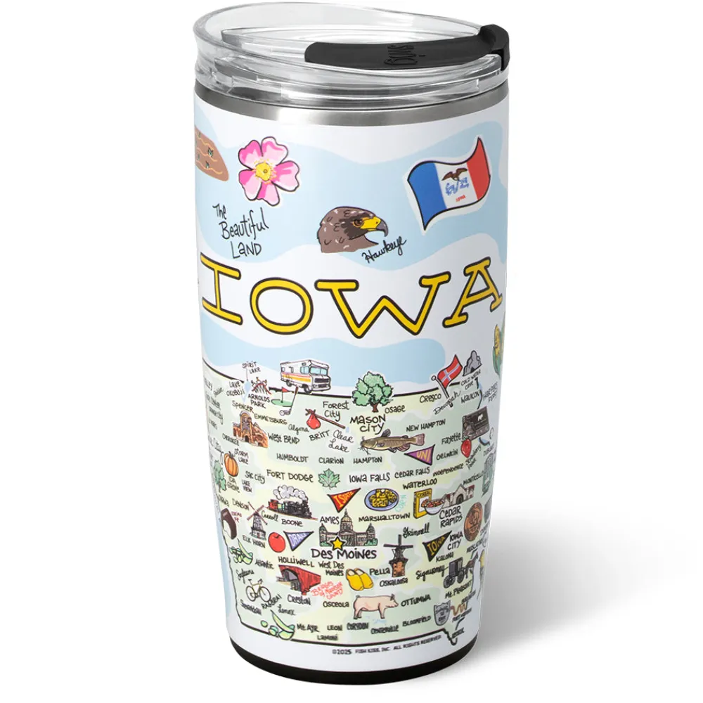 Swig Life Tumblers New Sizes!^Iowa Tumbler 22oz