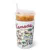 Swig Life Drink Coolies New Sizes!^Kansas Medium Iced Cup Coolie