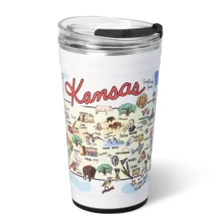 Swig Life Tumblers New Sizes!^Kansas Party Cup 24oz