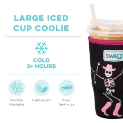 Swig Life Drink Coolies New Sizes!|Let's Go Ghouls^Let's Go Ghouls Large Iced Cup Coolie