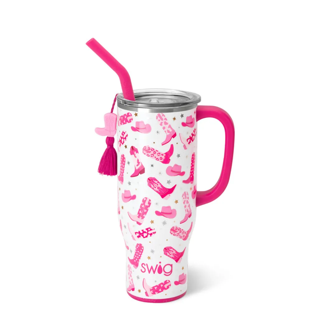 Swig Life Tumblers New Sizes!|Travel Mugs^Let's Go Girls 30oz Mega Mug with Handle -