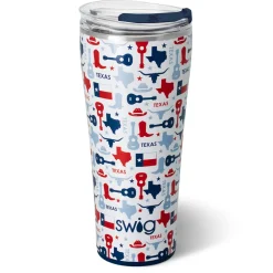 Swig Life Tumblers New Sizes!|Lone Star^Lone Star Tumbler 32oz