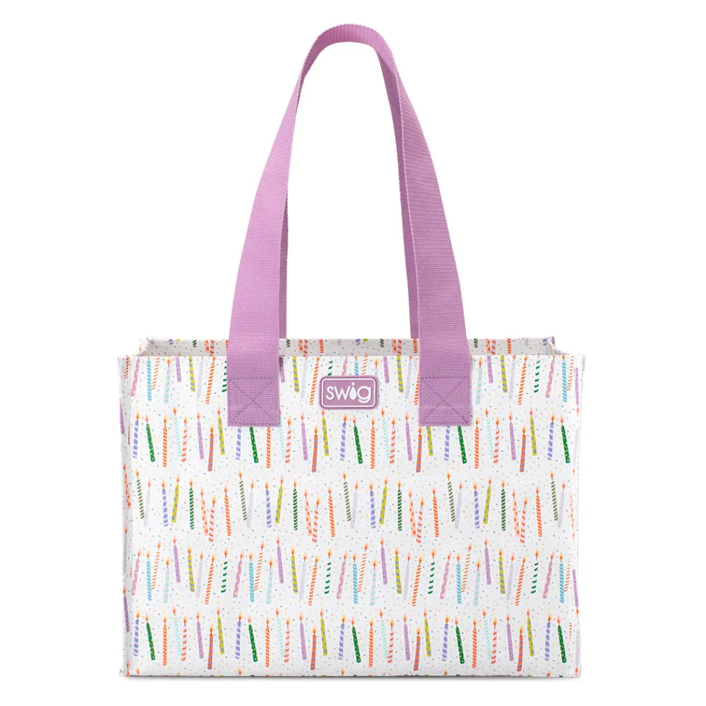 Swig Life Reusable Gift Bags|Make A Wish^Make a Wish Large Reusable Bag