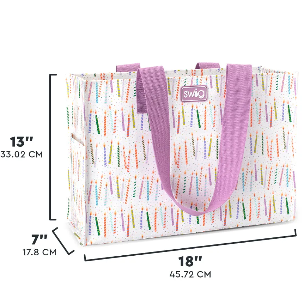 Swig Life Reusable Gift Bags|Make A Wish^Make a Wish Large Reusable Bag