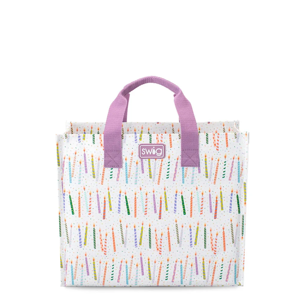 Swig Life Reusable Gift Bags|Make A Wish^Make a Wish Medium Reusable Bag