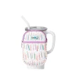 Swig Life Travel Mugs|Drinking Buddies^Make a Wish Mega Mug Pouch