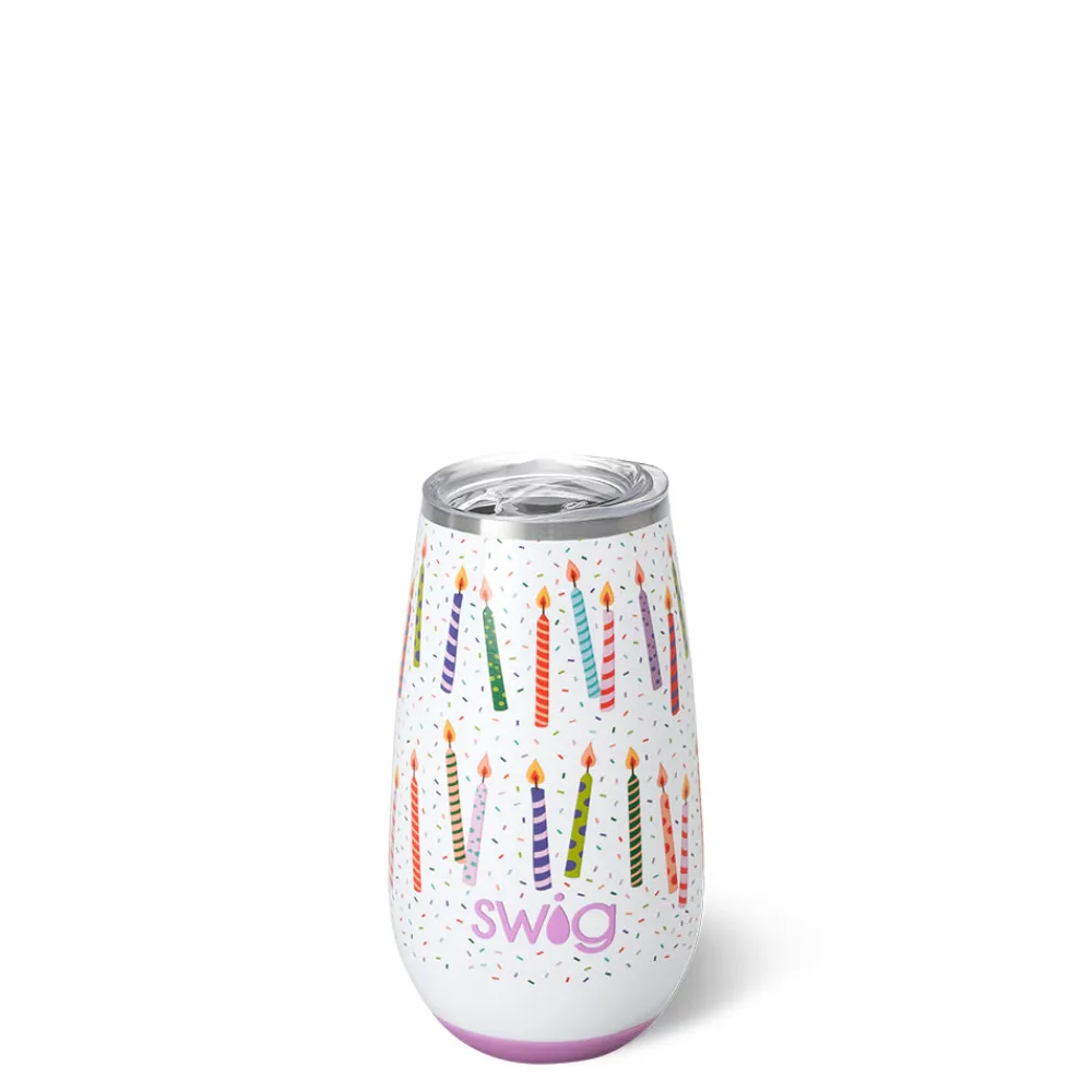 Swig Life Wine + Cocktails|Make A Wish^Make a Wish Stemless Flute 6oz