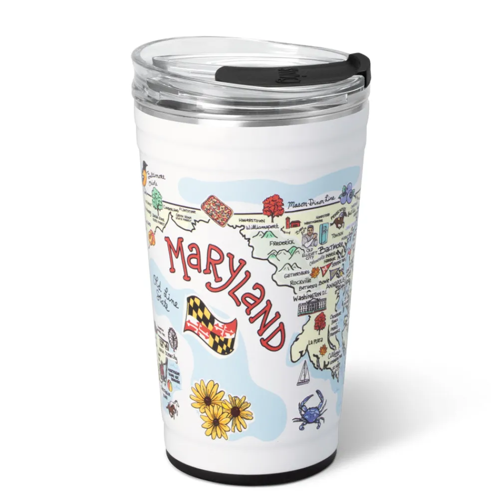 Swig Life Tumblers New Sizes!^Maryland Party Cup 24oz