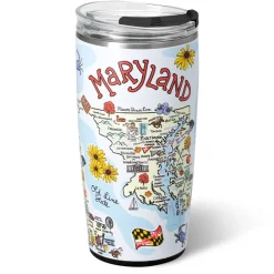 Swig Life Tumblers New Sizes!^Maryland Tumbler 22oz