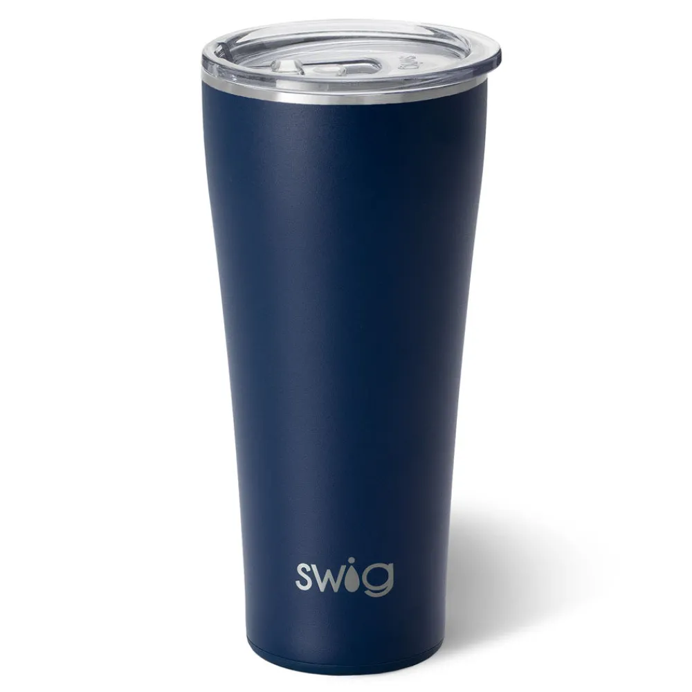 Swig Life Tumblers New Sizes!|Solids^Matte Navy Tumbler (32oz) -