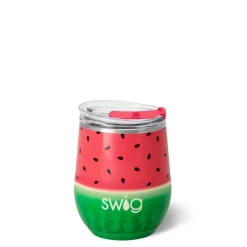 Swig Life Wine + Cocktails|Melon Slice^Melon Slice Stemless Wine 12oz