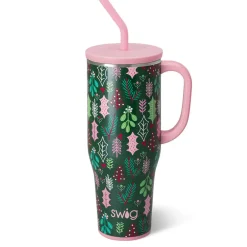 Swig Life Tumblers New Sizes!|Travel Mugs^Merry Mistletoe Mega Mug 40oz