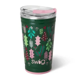 Swig Life Tumblers New Sizes!|Merry Mistletoe^Merry Mistletoe Party Cup 24oz