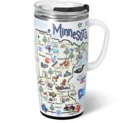 Swig Life Travel Mugs^Minnesota Travel Mug 22oz