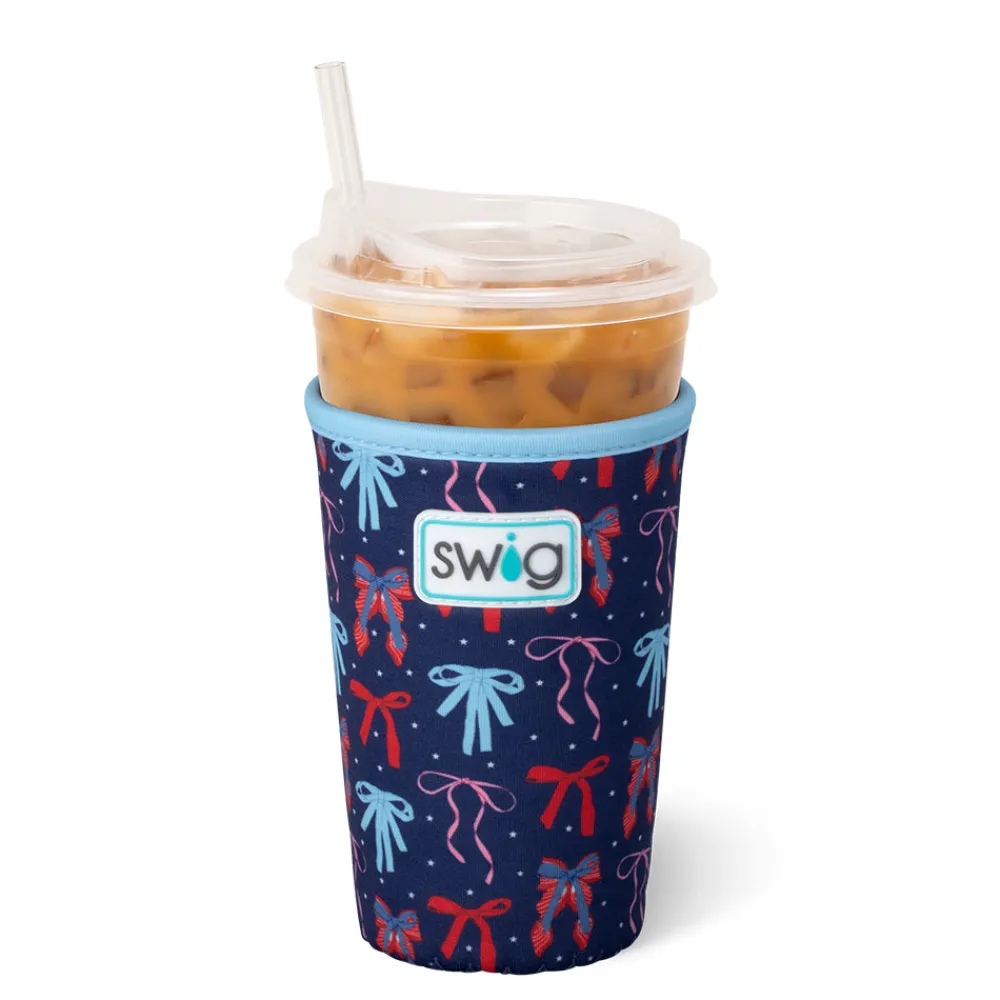 Swig Life Drink Coolies New Sizes!|Miss Independence^Miss Independence Medium Iced Cup Coolie
