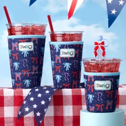 Swig Life Drink Coolies New Sizes!|Miss Independence^Miss Independence Medium Iced Cup Coolie